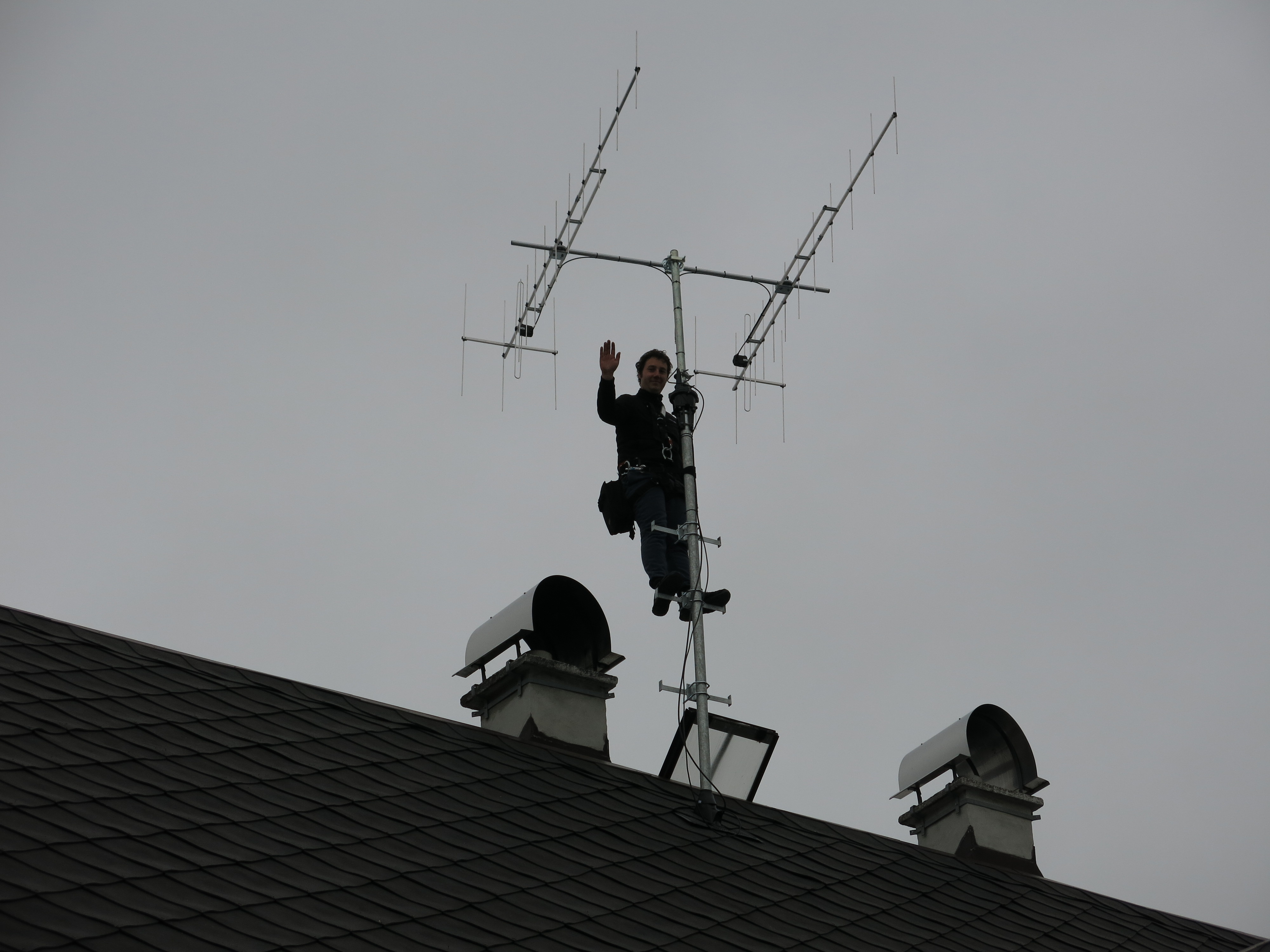 Instalace antén